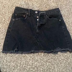 American eagle jean skirt